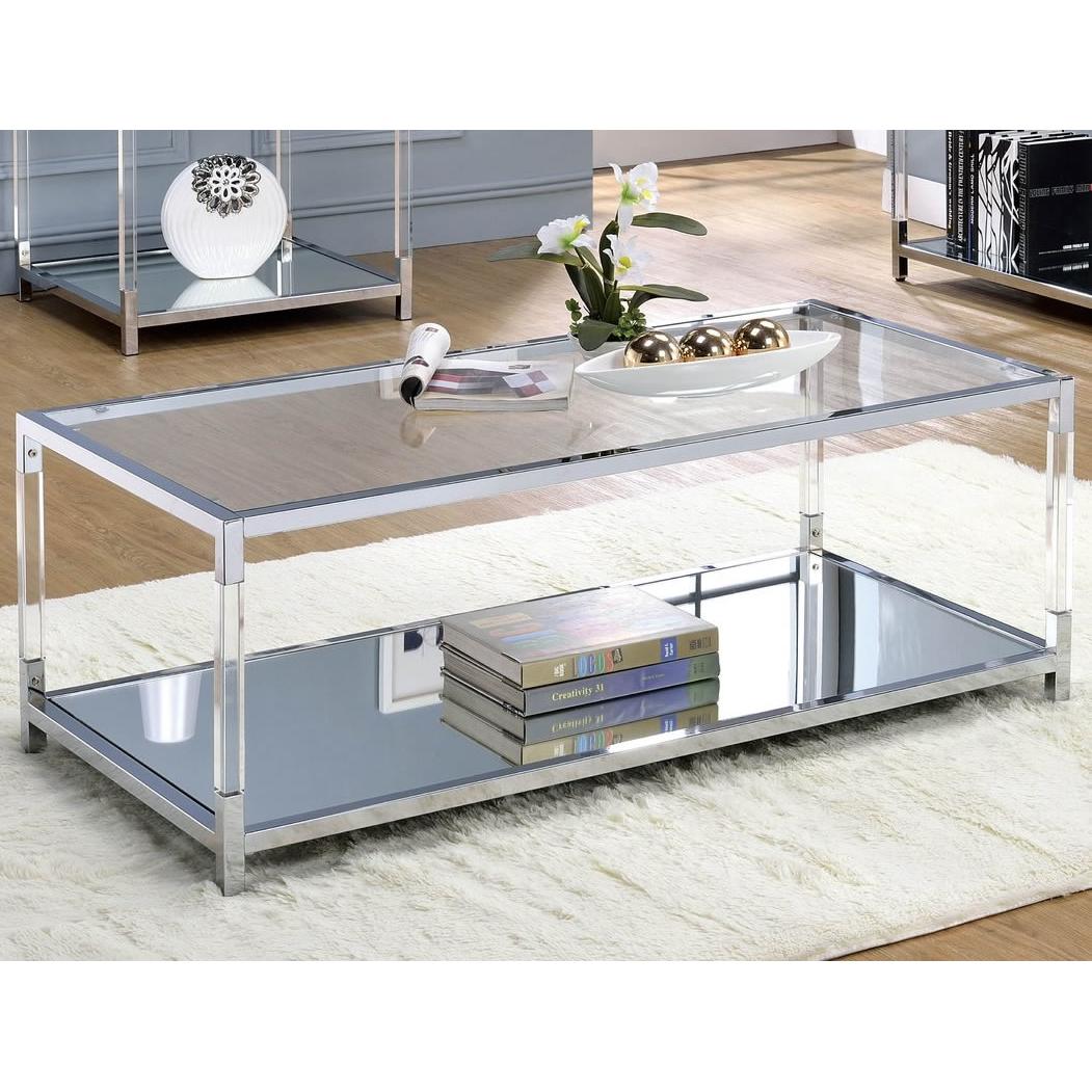 Furniture of America Ludvig Coffee Table CM4153C IMAGE 1